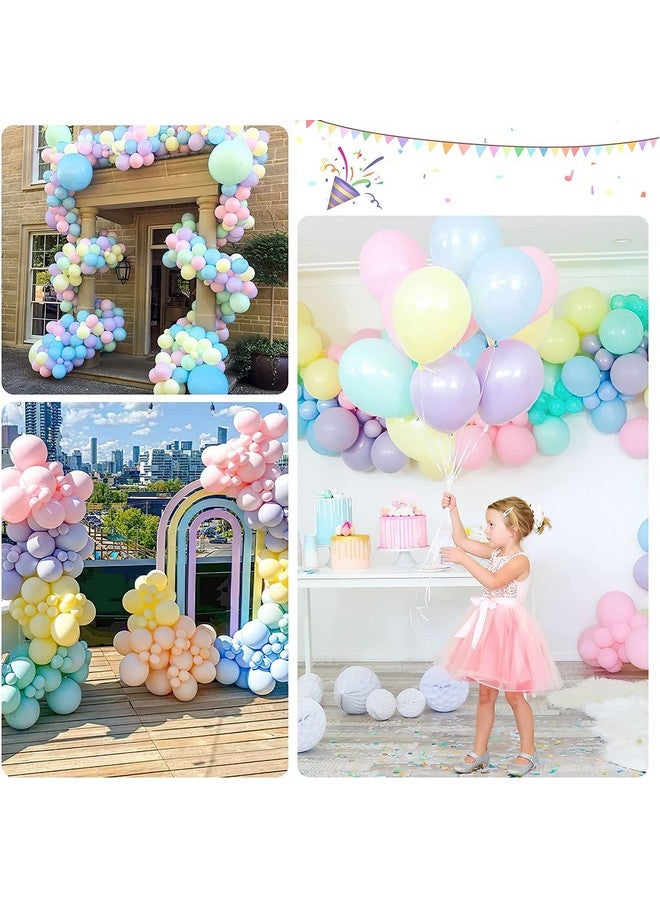 توي إكس إي بالونات باستيل مطاطية من TOYXE لتزيين الحفلات، وأعياد الميلاد، وحفلات الزفاف، وحفلات استقبال المولود الجديد، عبوة من 100 قطعة - Image 2