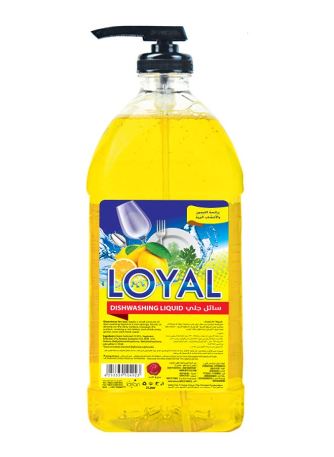 loyal Dishwashing Liquid Lemon and Mountain Herbs 2000ml 