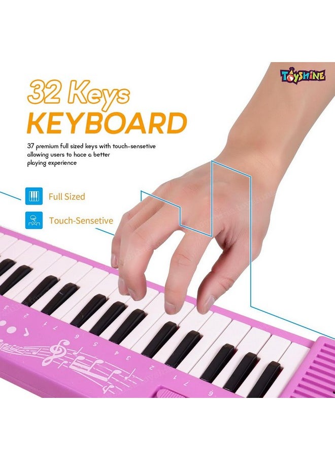 Toyshine Toyshine Portable 32 Keys & 32 Melody Sound Mini Keyboard Piano Musical Toys for Babies and Kids, 3+ Years Kids Piano  - Image 2