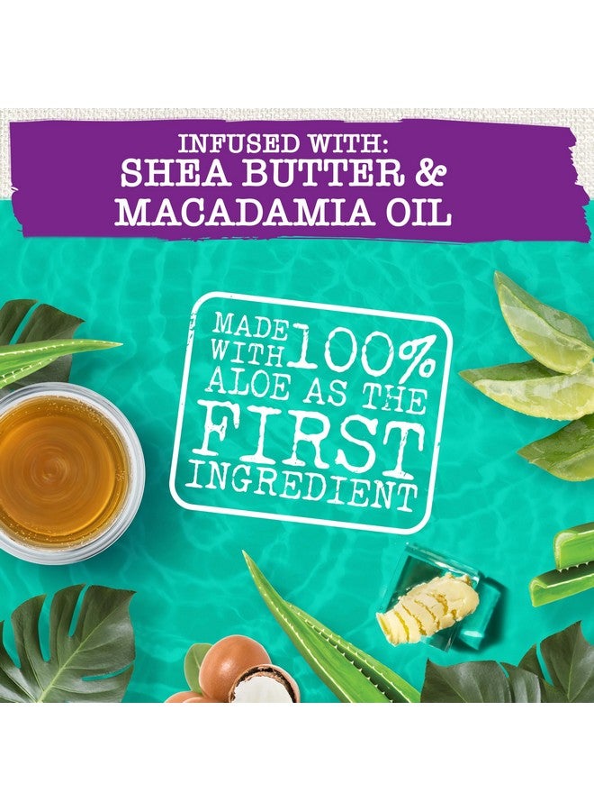 ماوي مويستشر شامبو ماوي مويستشر هيل آند هايدريت + زبدة الشيا للشعر الجاف والتالف، يساعد على إنعاش الشعر المجعد والمتموج بزيت جوز الهند وزيت المكاديميا، ومواد فعالة سطحية نباتية وخالية من الكبريتات، 25.4 أونصة سائلة - Image 4