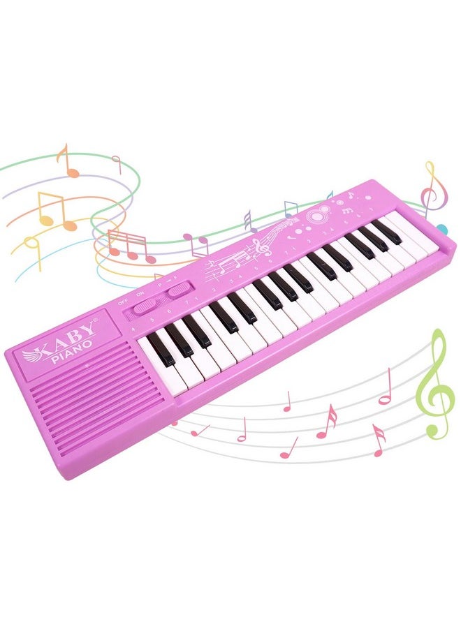 Toyshine Toyshine Portable 32 Keys & 32 Melody Sound Mini Keyboard Piano Musical Toys for Babies and Kids, 3+ Years Kids Piano  - Image 1
