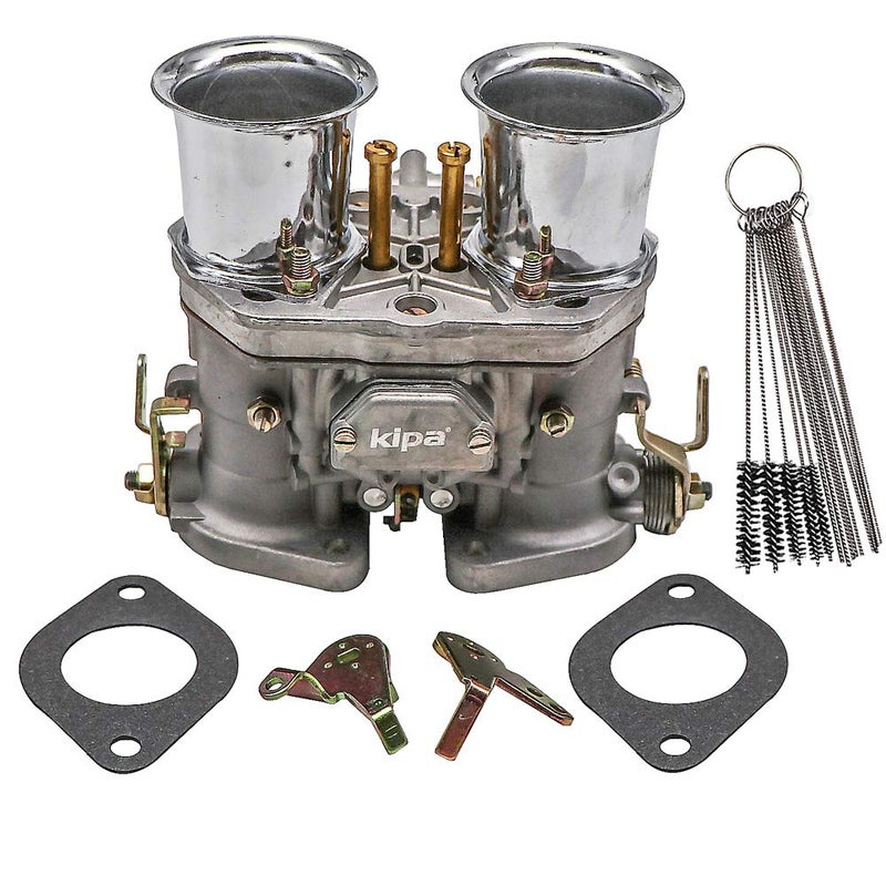 KIPA Carburetor With Air Horn For 40 IDF 40mm BUG Beetle VW Fiat Prosche Solex Dellorto 40mm Replacement Carb With Mounting Gaskets