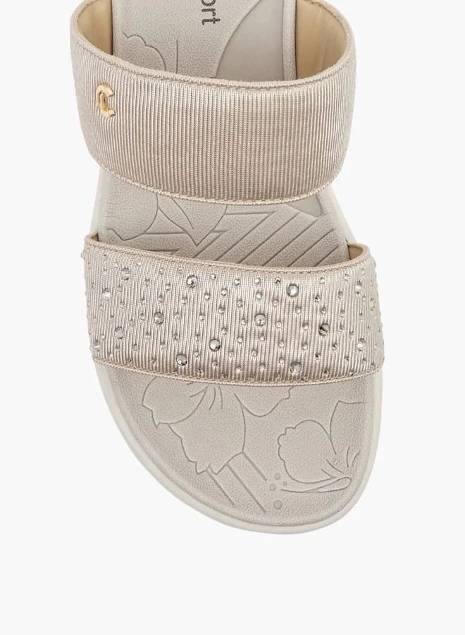 Le Confort Women Embellished Slip-On Sandals