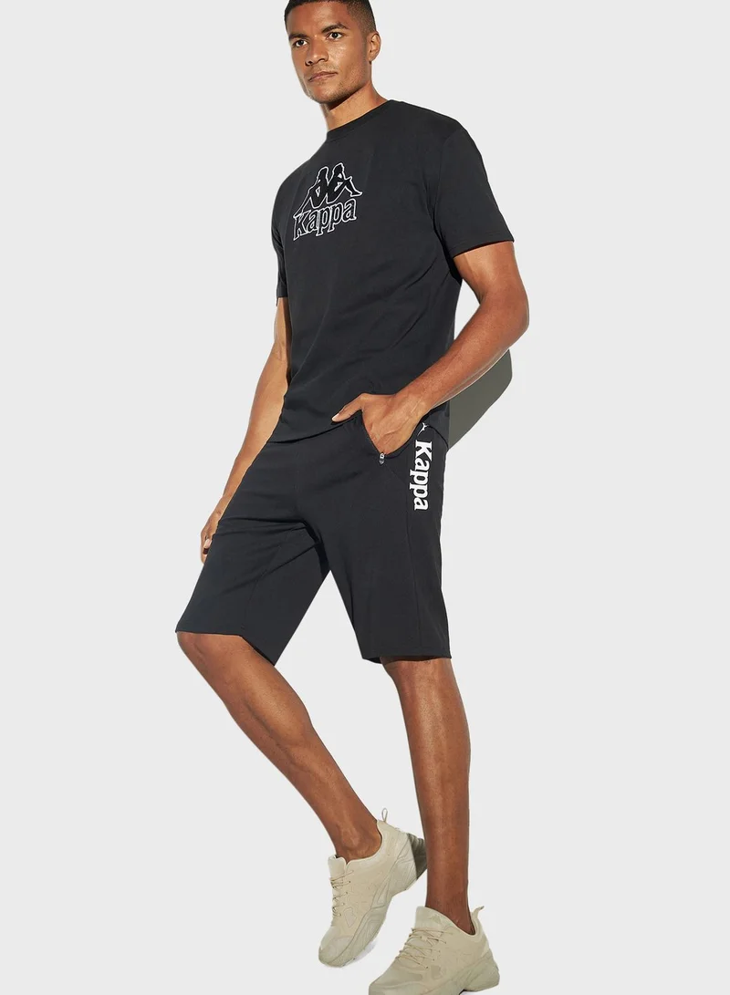 كابا Logo Print Shorts