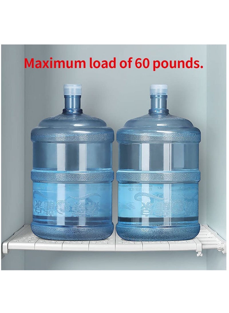 24 Pcs Punch Free Shelf Support Pegs,Self Adhesive Shelves Clips for Kitchen Cabinet Book Shelves-Strong Partition Holders Pin for Closet Brackets Clapboard Layer-Load Bearing 60 Pounds - Image 5