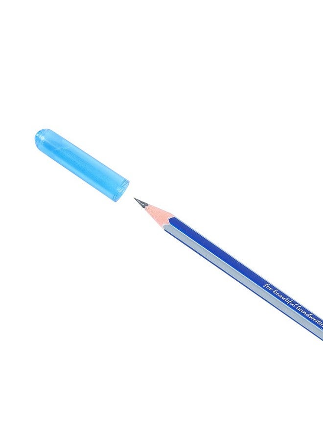 Doms X1 X-Tra Super Dark Pencils 1 Pack - 10 Pencils - 1 Eraser + 1 Sharpner + 1 Protection Cap Free - Image 4