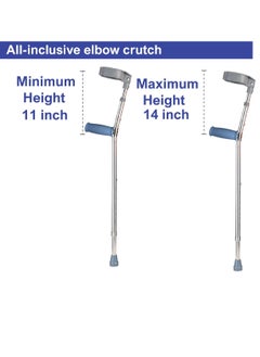 STARMED StarMed Adjustable Elbow Crutch, Full Circle, Strong Grip, Injury/Mobility Aid  - Image 2