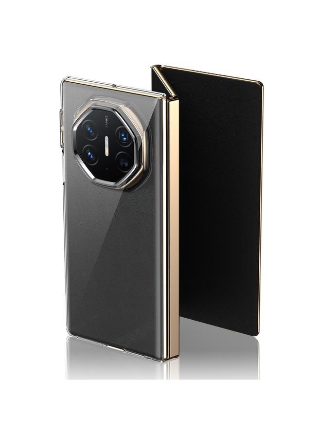 اس-توب جراب لهاتف Huawei Mate XT Ultimate Design lce Folding Series جراب هاتف كمبيوتر شفاف مدمج - Image 1