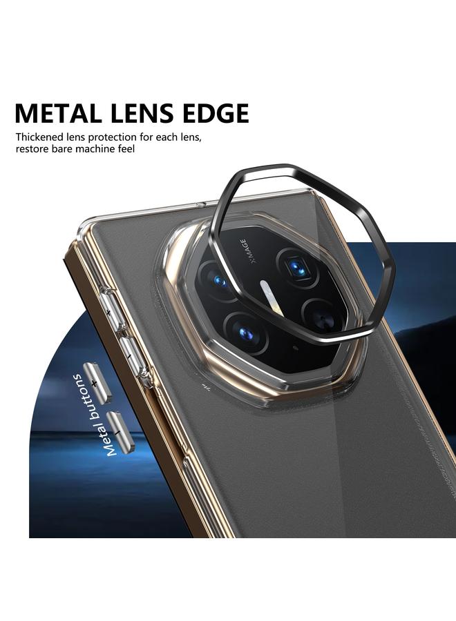 اس-توب جراب لهاتف Huawei Mate XT Ultimate Design lce Folding Series جراب هاتف كمبيوتر شفاف مدمج - Image 5