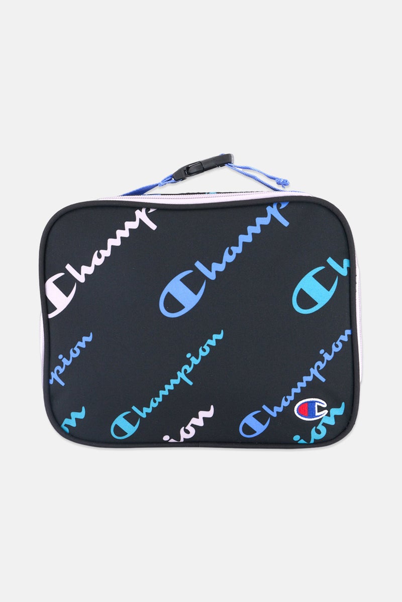 Champion Kids Boy Brand Logo Lunch Bag, Multicolor  - Image 1