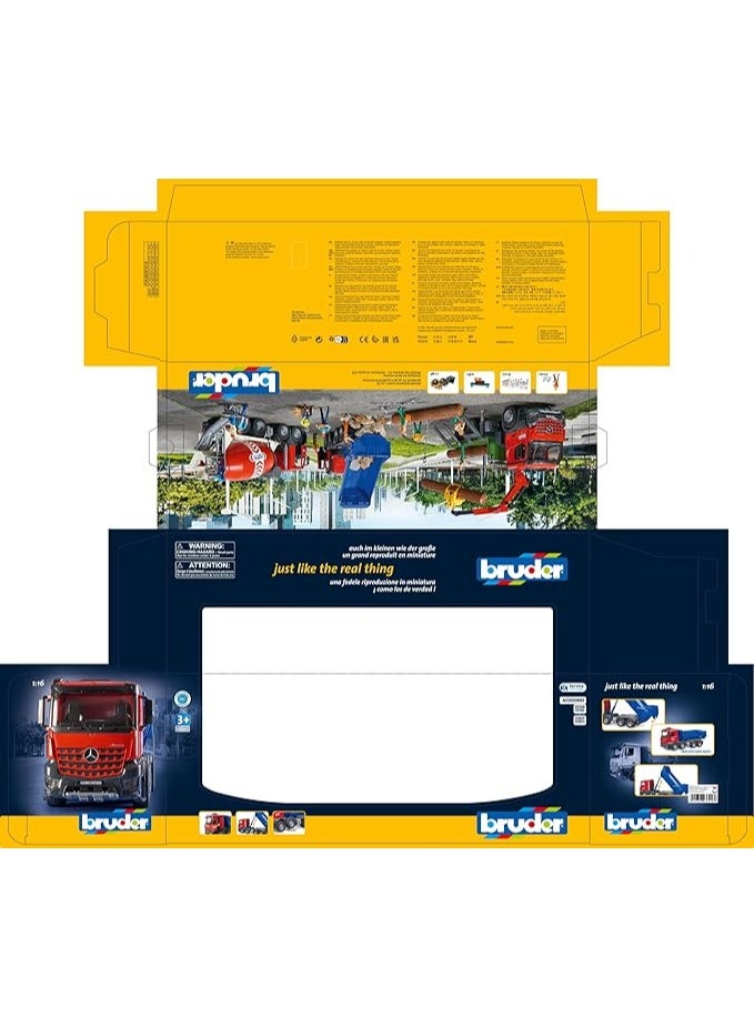 Bruder MB Arocs Halfpipe dump truck - Image 2