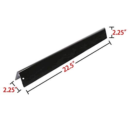 Hongso 7536 Flavorizer Bars 22.5" Replacement for Weber Spirit 300 Series (with Side-Mounted Control Panel) Genesis Silver Gold Platinum B C, Spirit 700, Weber 900, Porcelain Steel Flavor Bars 7537 - Image 2