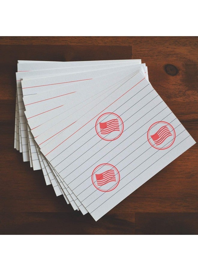 إس بي ليبلز علم الولايات المتحدة الأمريكية 2000 بالإضافة إلى ختم مطاطي ذاتي التحبير للمعلم بالحبر الأحمر - Image 4