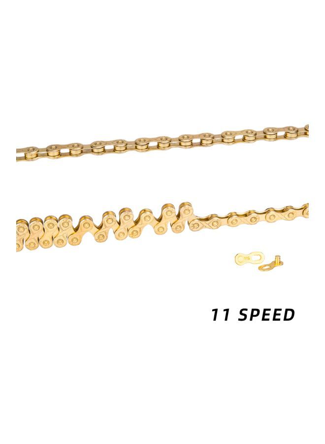 Y&D 11 Speed Titanium Nitride Coated Bike Chain 23x2x8cm - Image 4