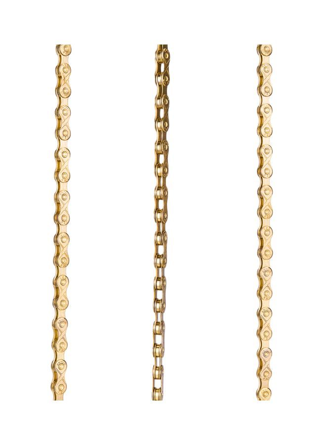 Y&D 11 Speed Titanium Nitride Coated Bike Chain 23x2x8cm - Image 2