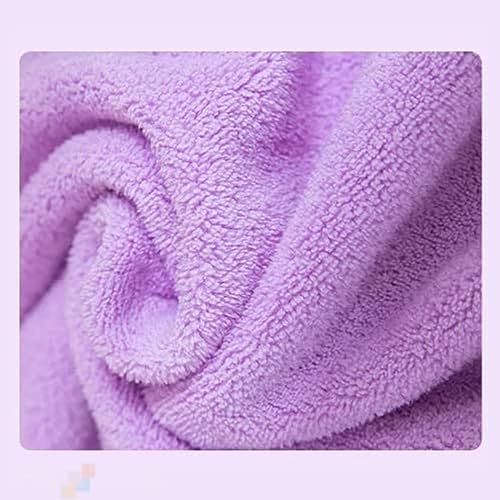 MAXOSHINE Microfiber Kids Bath Towels Quick Dry Super Absorbent Super Soft Bath Towel for Babies Toddler-Baby Towel for Boys and Girls (Purple, Pack of 1) - Image 5