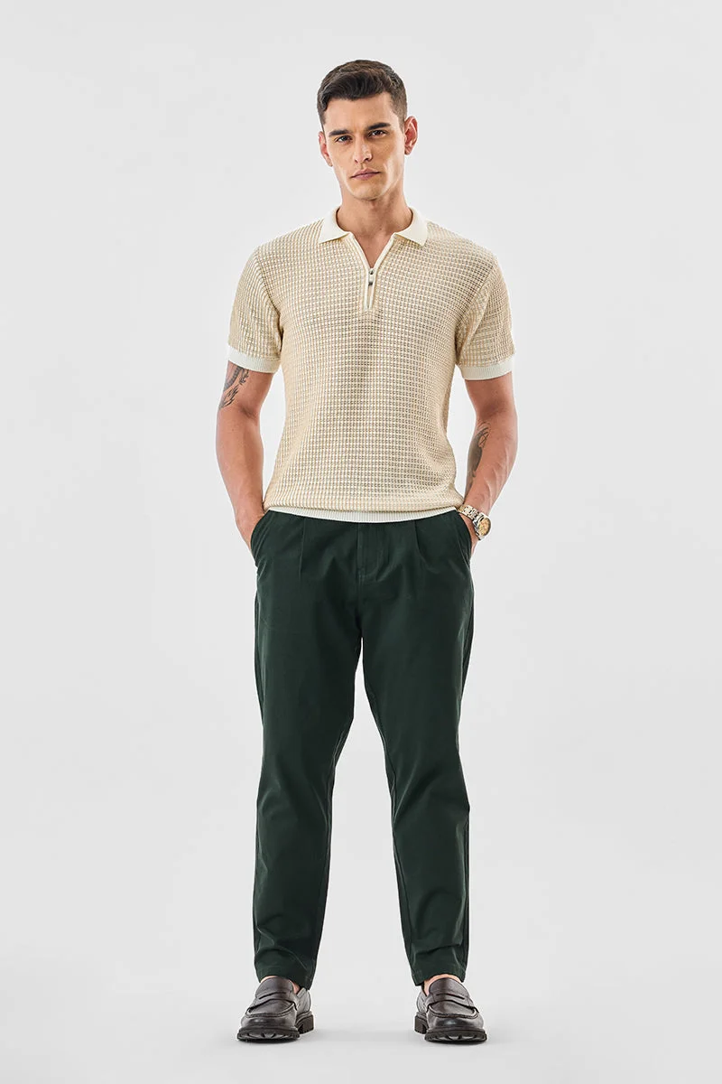 SNITCH Carrot Fit Stretch Trousers