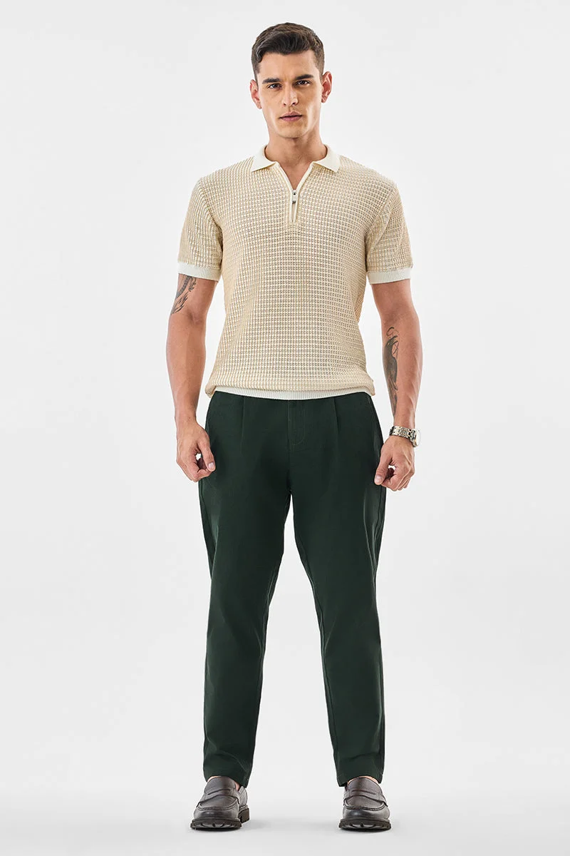 SNITCH Carrot Fit Stretch Trousers