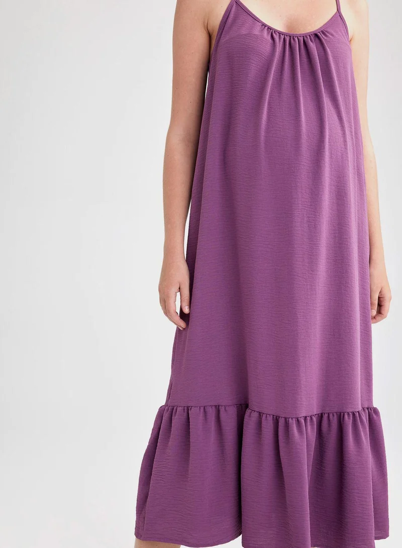 DeFacto Ruffled Hem Dress