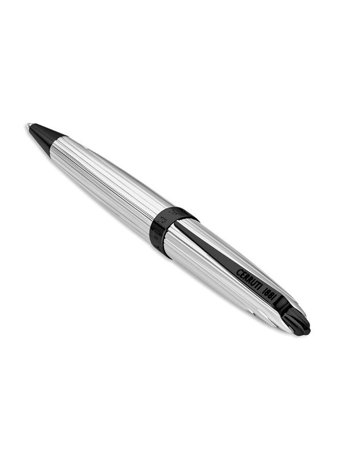 CERRUTI 1881 Skyline Black and Silver Ballpoint Pen for Men  - Image 3
