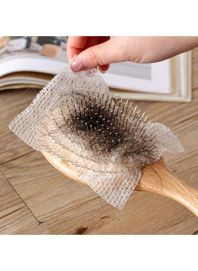 50 قطعة من ورق التنظيف المشط غير المنسوج الاحترافي لمنع تساقط الشعر - Image 3