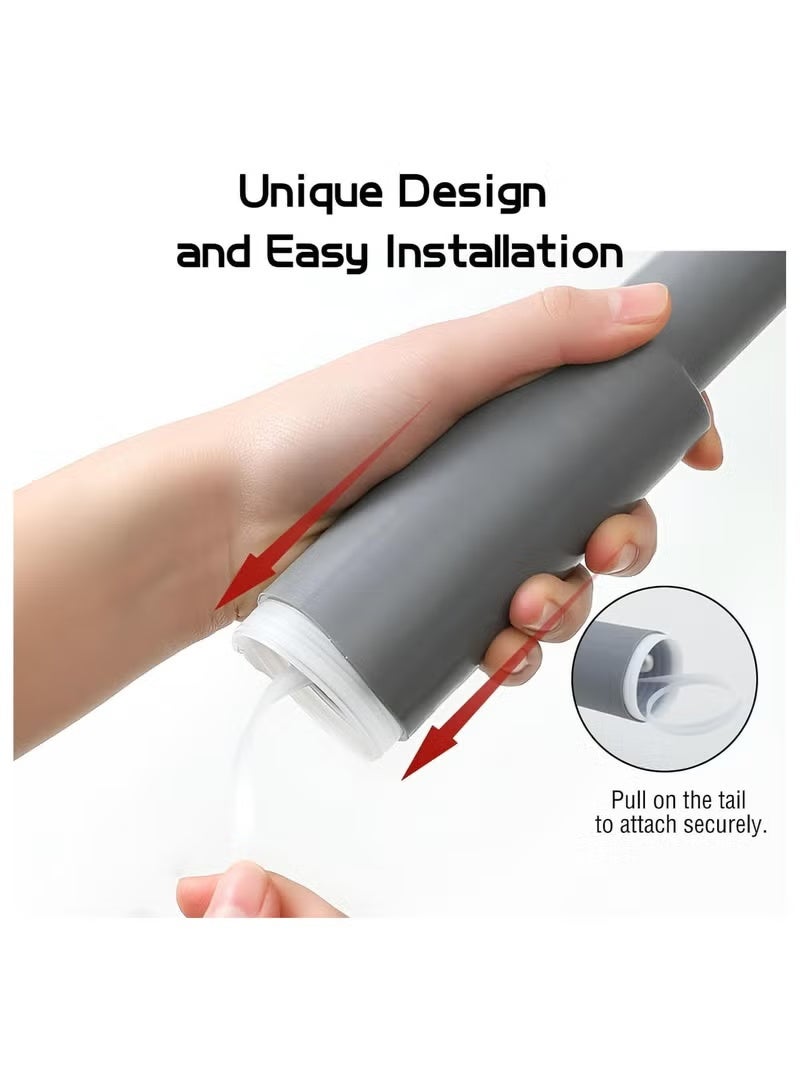 Heat-resistant silicone pot handle (1 piece) – Heat-resistant protective cover for pan and pot handles - Image 2