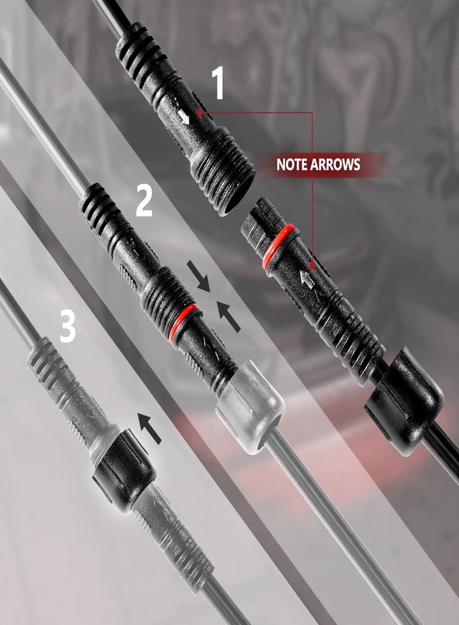 OPT7 مجموعة إضاءة داخلية للسيارة OPT7 Aura DreamColor RGB-IC، تتكون من 6 شرائط LED أحادية الصف، مع تطبيق وجهاز تحكم عن بعد، مناسبة لجميع أنواع السيارات (سيارات الدفع الرباعي، الشاحنات، سيارات البيك أب، والشاحنات الصغيرة). - Image 5