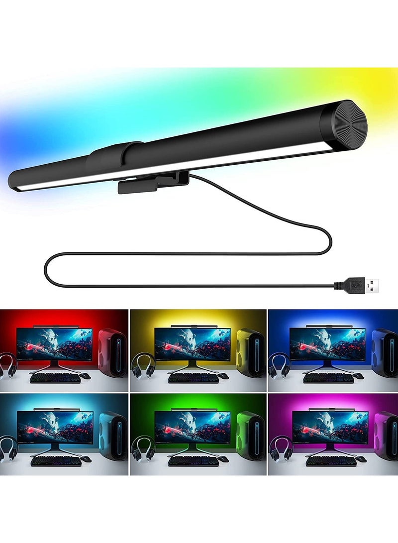Computer Eye-Caring Monitor Light Bar - Protect Your Eyes with No Glare, Blue Light Filter, and Adjustable Color Temperatures-44cm - Image 1