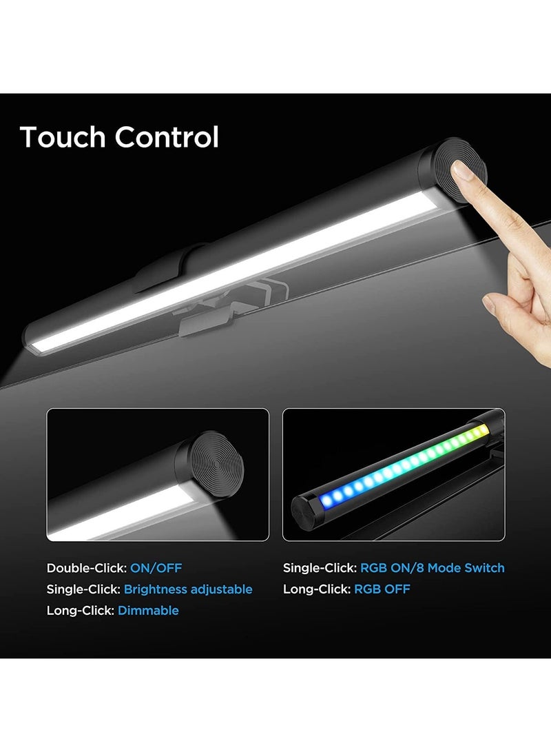 Computer Eye-Caring Monitor Light Bar - Protect Your Eyes with No Glare, Blue Light Filter, and Adjustable Color Temperatures-44cm - Image 2