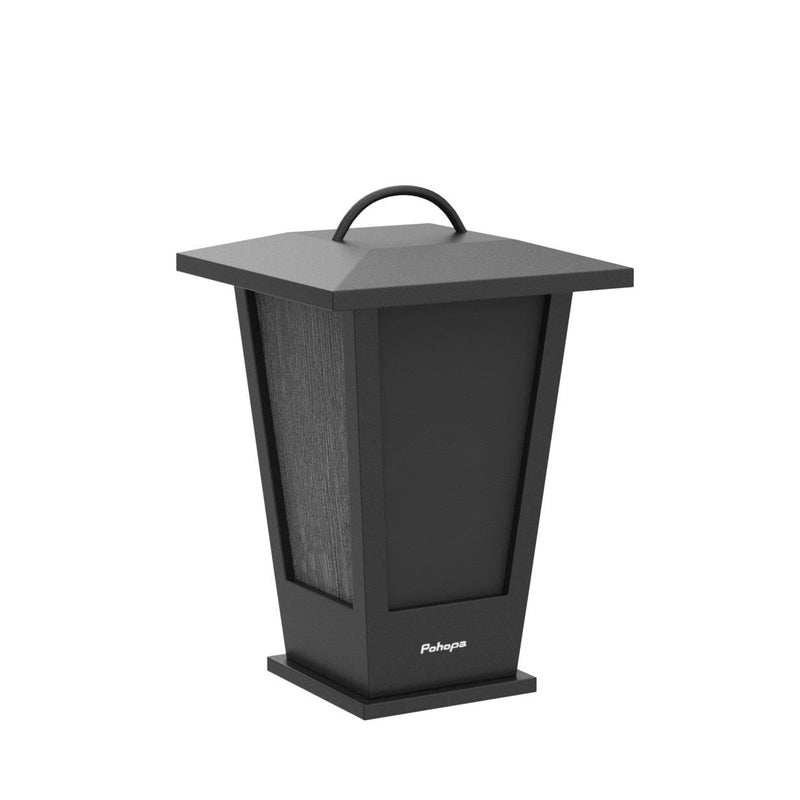 pohopa Bluetooth Speakers Waterproof, 2 Packs True Wireless Stereo Sound 20W Speakers Dual Pairing Lantern Indoor Outdoor Speakers with 20 Piece LED Lights, Rich Bass, Pinao Black - Image 4