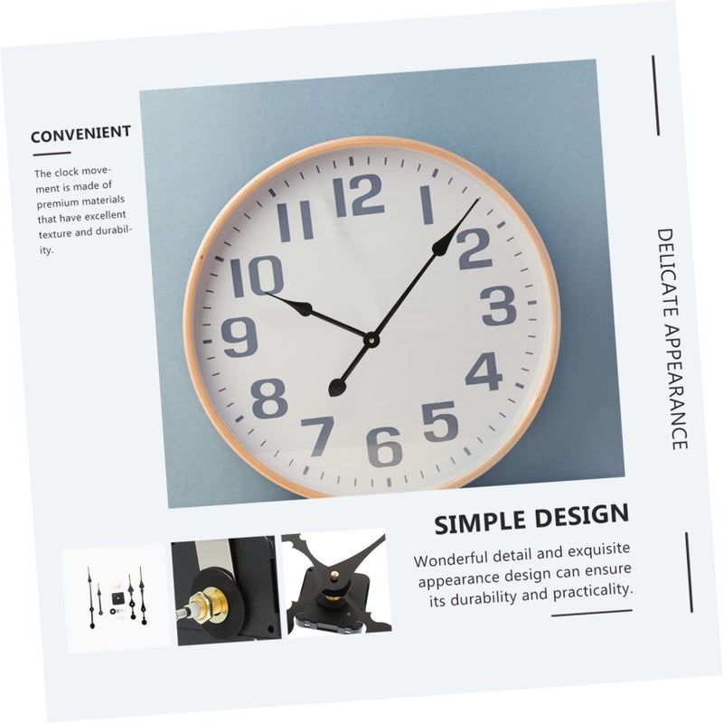 3 Sets High Torque Clock Movement Mechanism with Replaceable Hands for Home DIY Repair - Image 5