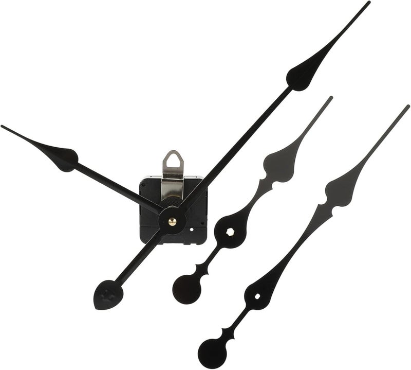 3 Sets High Torque Clock Movement Mechanism with Replaceable Hands for Home DIY Repair - Image 1