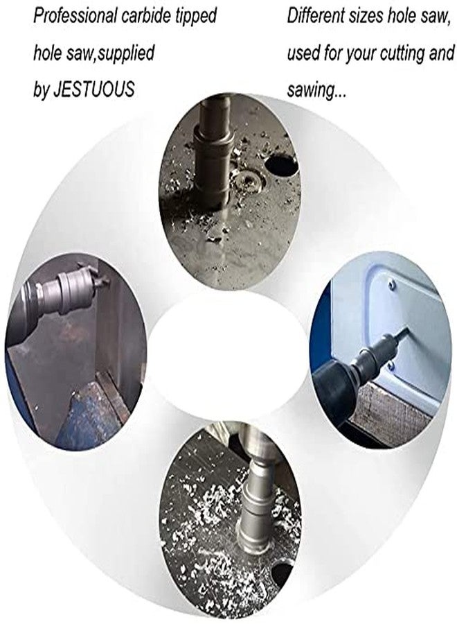 KROST TOOL CENTRE Tungsten Carbide Tipped TCT Hole Saw for Stainless Steel,wood & other metal (22MM TCT HOLESAW) - Image 3