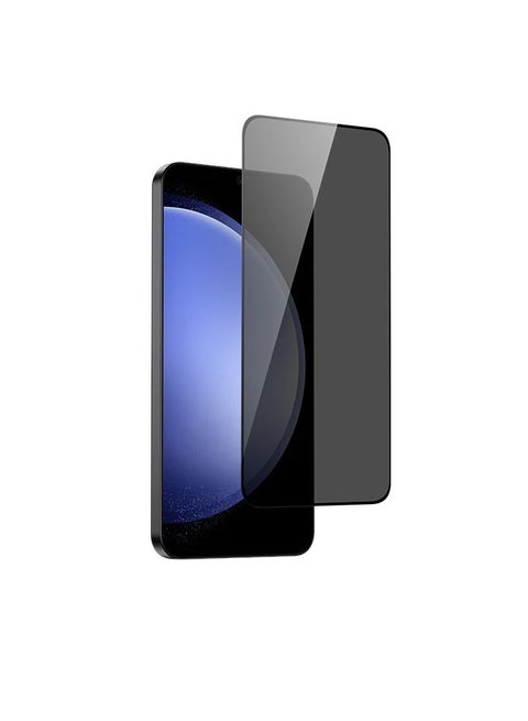 واقي شاشة الخصوصية متوافق مع Realme 14 Pro Lite، غشاء زجاجي مقوى، مضاد للتجسس، مضاد للخدش، لامع، مقاوم للخدش، حساسية عالية، (لا يدعم بصمة الإصبع)