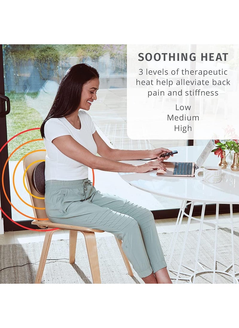 HoMedics Homedics Lumbar Lift Back Stretcher with Vibration Massage and Soothing Heat Air Lift Technology Adjustable Intensity 2 Auto Programs Compact and Portable Increases Flexibility Relieves Pain  - Image 5