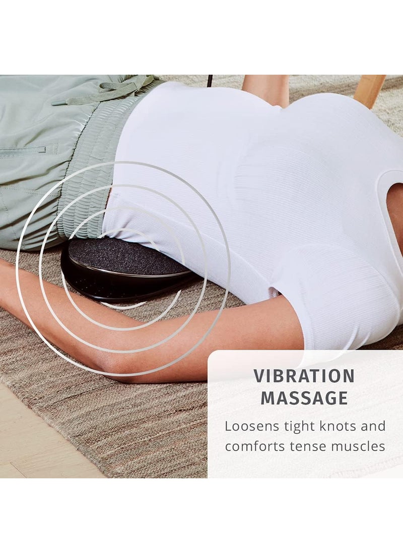 HoMedics Homedics Lumbar Lift Back Stretcher with Vibration Massage and Soothing Heat Air Lift Technology Adjustable Intensity 2 Auto Programs Compact and Portable Increases Flexibility Relieves Pain  - Image 4