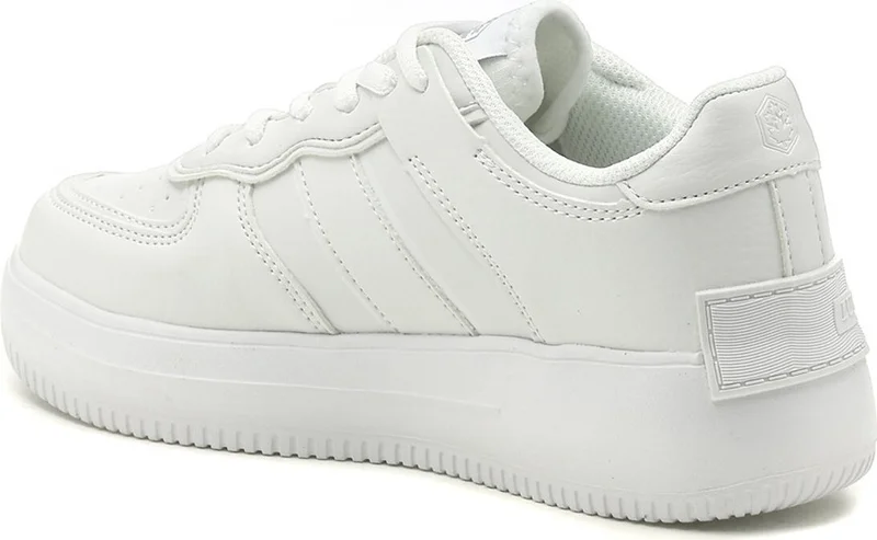 LUMBERJACK Air Force Sneaker Plain White Women's Sports Shoes