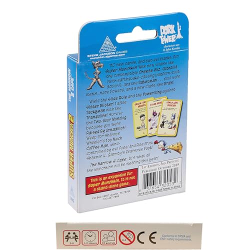 STEVE JACKSON GAMES Super Munchkin 2 The Narrow S Cape Card Game Expansion 112Card Expansion Adult Kid Family Card Game Fantasy RPG Ages 10 36 Players Average Play Time 120 Min Steve Jackson Games - Image 5