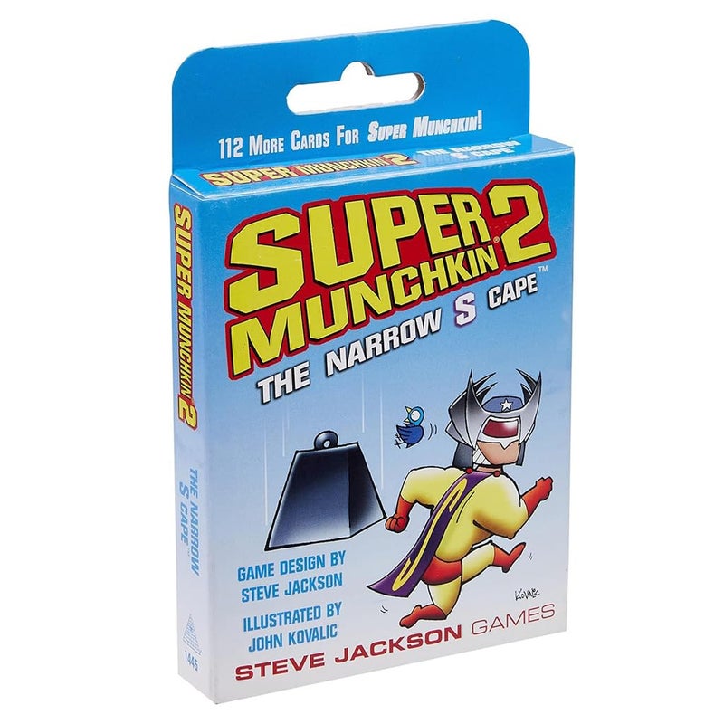 STEVE JACKSON GAMES Super Munchkin 2 The Narrow S Cape Card Game Expansion 112Card Expansion Adult Kid Family Card Game Fantasy RPG Ages 10 36 Players Average Play Time 120 Min Steve Jackson Games - Image 4