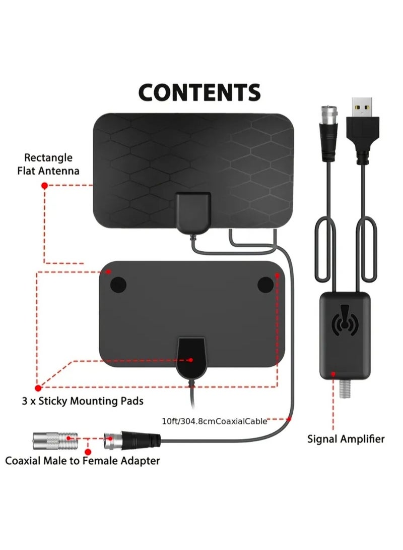Winmax Indoor Digital TV Antenna 4K 1080P DVB-T2 HD - Image 4