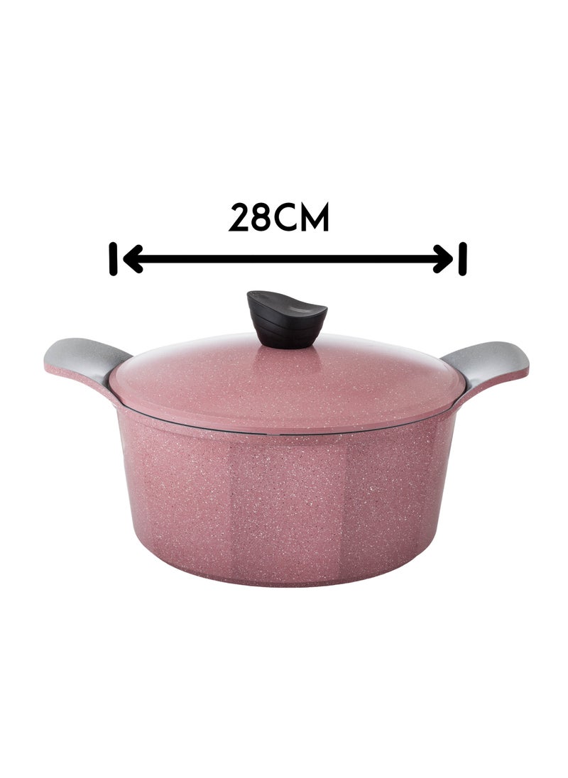 LAHOYA - 9-piece cookware set made of high-quality granite with Korean materials and specifications and Saudi industry - Image 1