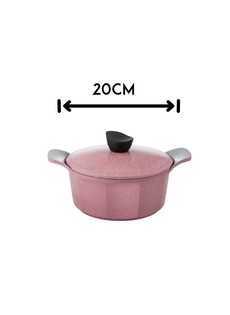 LAHOYA - 9-piece cookware set made of high-quality granite with Korean materials and specifications and Saudi industry - Image 1