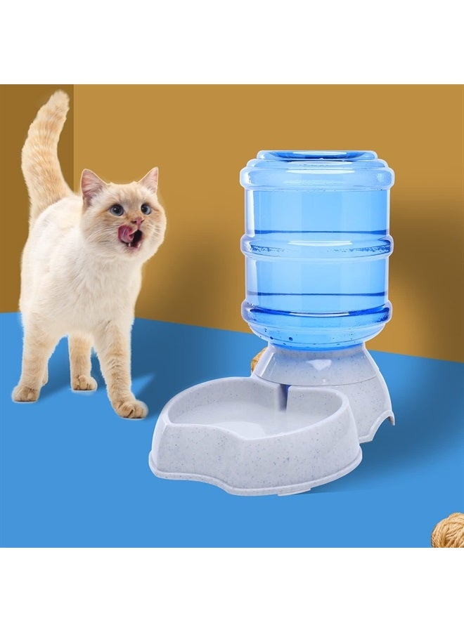 Pet Water Dispenser Automatic for Dogs Cats, BPA-Free, Gravity Refill, Self Feeding for Small Medium Pets Puppy Kitten Rabbit - 1 Gallon (Waterer)