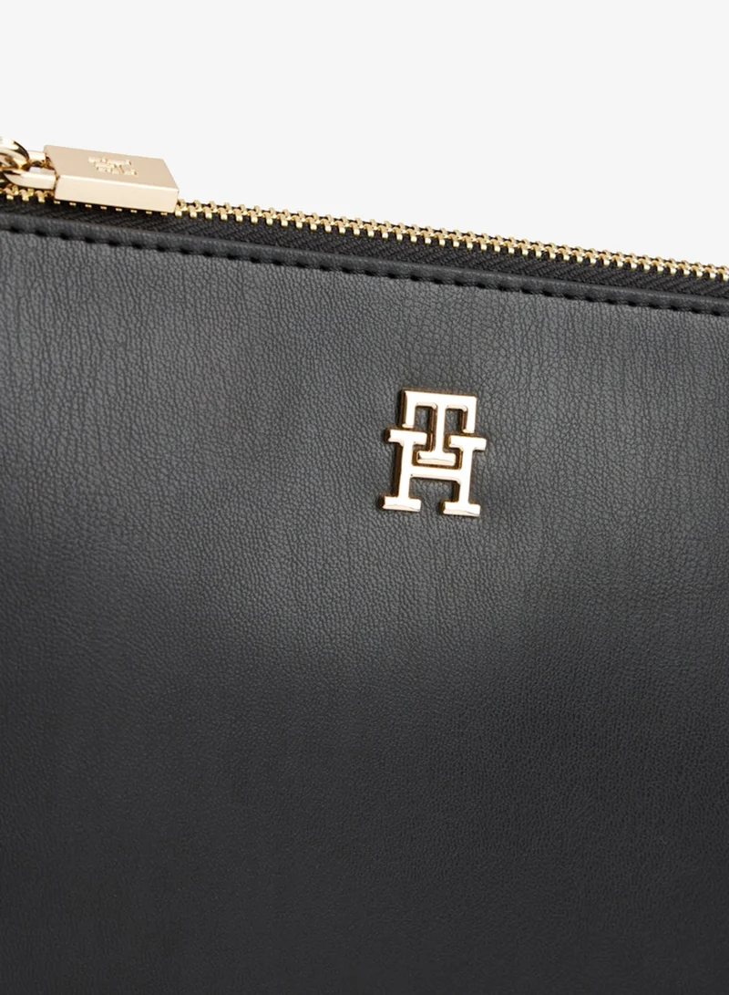 TOMMY HILFIGER Black Chain Strap Convertible Shoulder Bag for Women | Best Price UAE