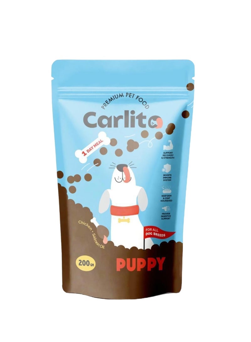 CARLITO PUPPY DRY FOOD 200 GM