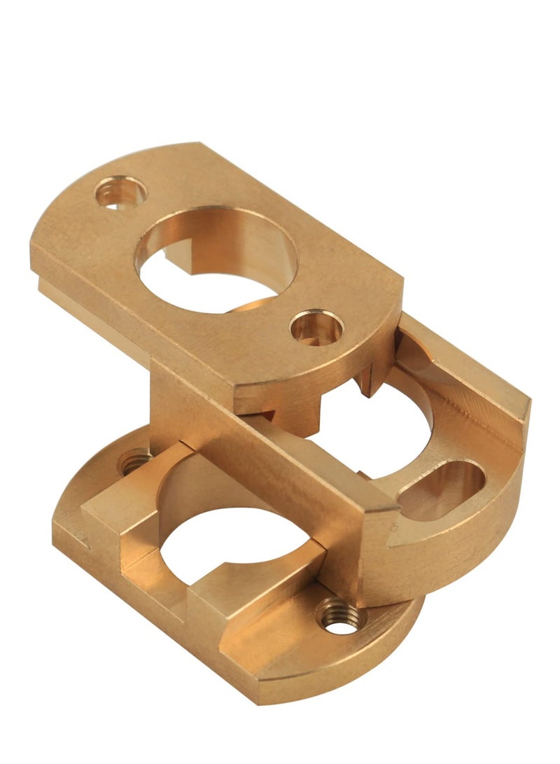 Brass Z Axis Coupler for Creality Ender 3 Pro V2 CR-10 CR-10S Pro 3D Printers T8 Lead Screw Upgrade Pack of 2 - Image 3