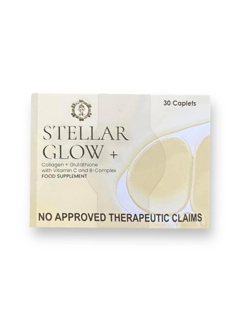 Stellar - Stellar Glow + Collagen Glutathione With Vitamin C And B-complex Food Supplement - Image 1