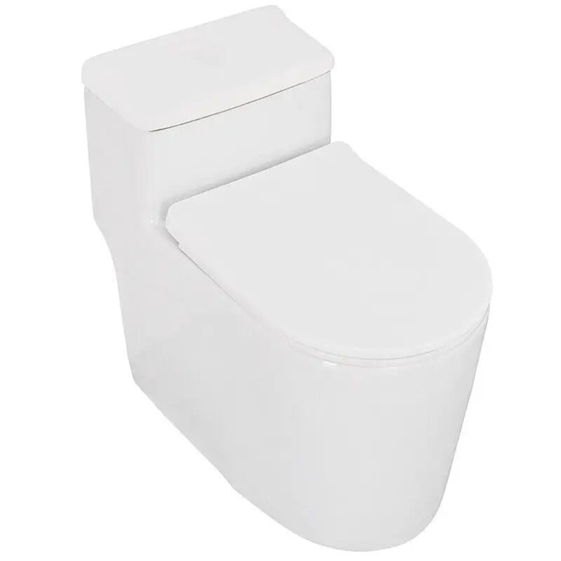 Velvet Stretch Toilet Seat Cover And Tank Set Soft Winter Pad Color B - Image 2