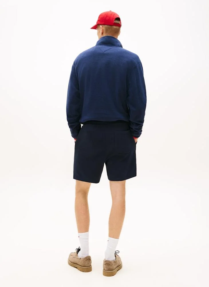 TOMMY JEANS Linear Logo Embroidery Sweat Shorts