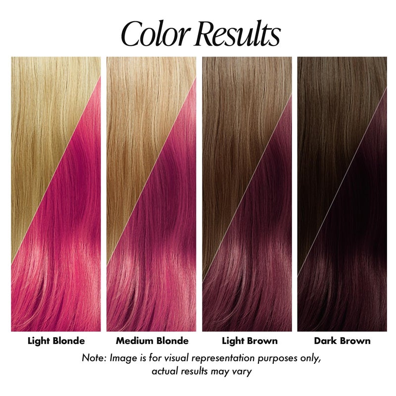 Adore Semi Permanent Hair Color (142 Pink Blush) | Vegan & Cruelty-Free Pink Hair Dye | No Ammonia, No Peroxide, No Alcohol | 4 Fl Oz - Image 3